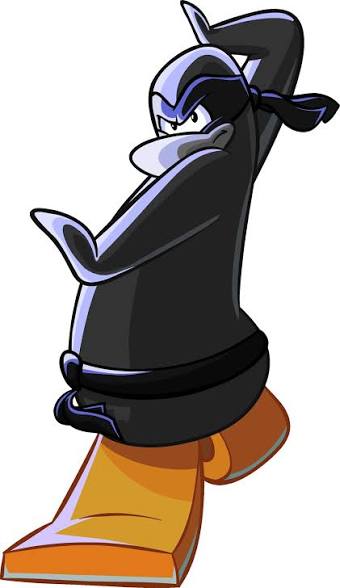 Shadow Penguin Mascot